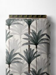Palm nature style with green,grey colors