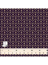 Pattern geometric style with blue, brown colors - Image 5