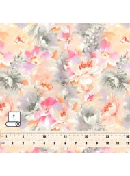 Flowers flower style with pink,grey colors - Image 5