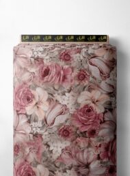 Flowers flower style with pink,grey colors