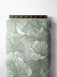 Leaves nature style with green colors