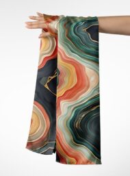 Swirl mixed style with green,red colors - Image 3