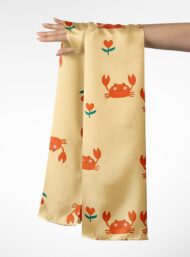 Crab nature style with red,green colors - Image 3