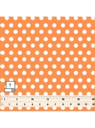 Polka classic style with orange, white colors - Image 5