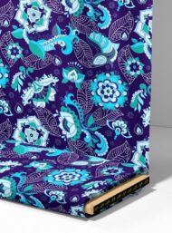 Floral flower style with blue,green colors - Image 4