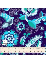 Floral flower style with blue,green colors - Image 5