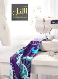 Floral flower style with blue,green colors - Image 7