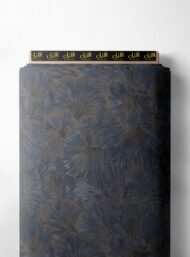 Leaf nature style with grey, blue colors