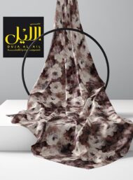 Petal flower style with white,brown colors - Image 2