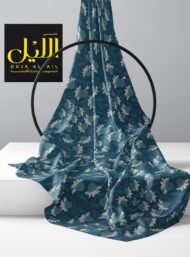 Petal flower style with blue,green colors - Image 2