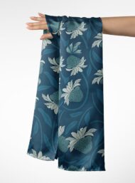 Petal flower style with blue,green colors - Image 3