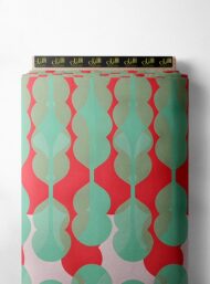 Leaf others style with red, green colors