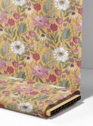 Petal flower style with pink,yellow colors - Image 4