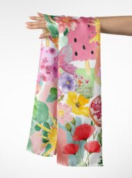 Fruit flower style with pink,green colors - Image 3