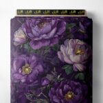 Bloom flower style with grey colors