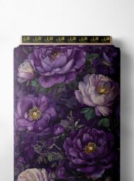 Bloom flower style with grey colors