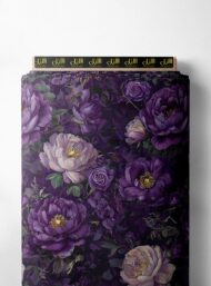 Bloom flower style with pink,green colors