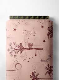 Cloud nature style with pink, red colors