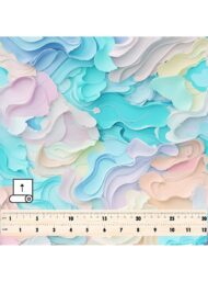 Color abstract style with blue,pink colors - Image 5