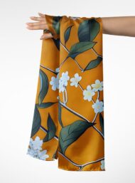 Leaf flower style with white,green colors - Image 3