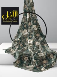 Leaf flower style with grey,white colors - Image 2