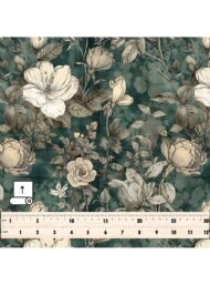 Leaf flower style with grey,white colors - Image 5