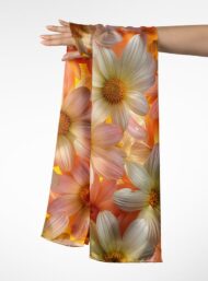 Petal flower style with pink,yellow colors - Image 3