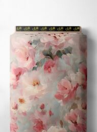 Petal flower style with pink,white colors