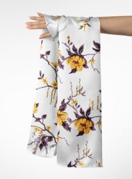 Bloom flower style with yellow,brown colors - Image 3