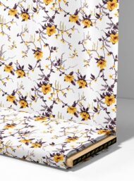 Bloom flower style with yellow,brown colors - Image 4