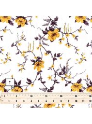 Bloom flower style with yellow,brown colors - Image 5