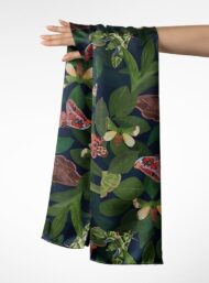 Moth nature style with green,brown colors - Image 3