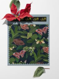 Moth nature style with green,brown colors - Image 6