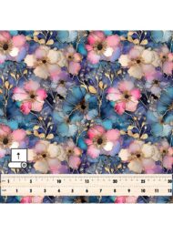 Petal flower style with pink,blue colors - Image 5