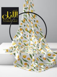 Petal flower style with yellow,green colors - Image 2
