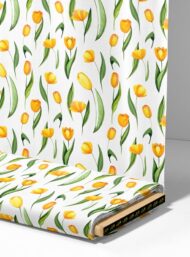 Petal flower style with yellow,green colors - Image 4