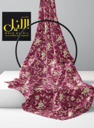 Leaf flower style with pink,white colors - Image 2