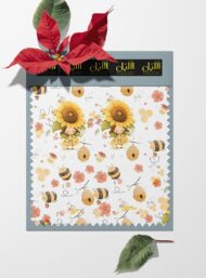 Sunflower flower style with yellow,pink colors - Image 6