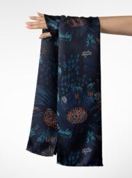 Petal flower style with blue,orange colors - Image 3