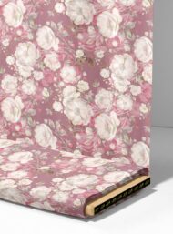 Bloom flower style with pink,white colors - Image 4