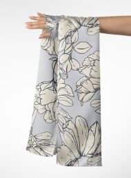 Petal flower style with grey, white colors - Image 3