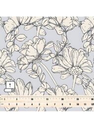 Petal flower style with grey, white colors - Image 5