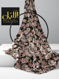 Petal flower style with pink,green colors - Image 2