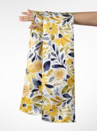 Petal flower style with yellow,green colors - Image 3