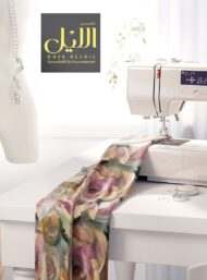 Rose flower style with pink,green colors - Image 7