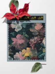 Bloom flower style with red,green colors - Image 6