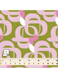 Leaf flower style with pink, green colors - Image 5