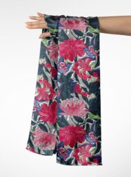 Bloom flower style with pink,green colors - Image 3