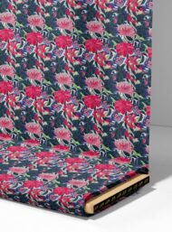 Bloom flower style with pink,green colors - Image 4