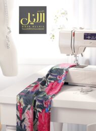 Bloom flower style with pink,green colors - Image 7